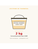 Lécithine de Tournesol Liquide Sans OGM 2 kg | Crystal Gourmet