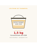 Lécithine de Tournesol Liquide Sans OGM 1,5 kg | Crystal Gourmet