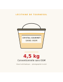 Lécithine de Tournesol Liquide Sans OGM 4,5 kg | Crystal Gourmet
