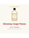 Teinture mère de Ginseng rouge Panax bio 125 ml - Panax ginseng