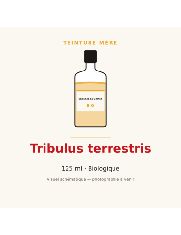 Teinture mère de Tribulus terrestris bio 125 ml