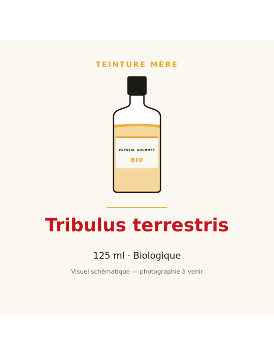 Teinture mère de Tribulus terrestris bio 125 ml