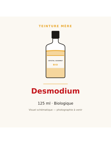 Teinture mère de Desmodium bio - 125 ml