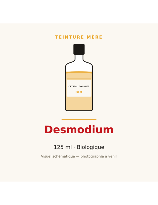 Teinture mère de Desmodium bio - 125 ml