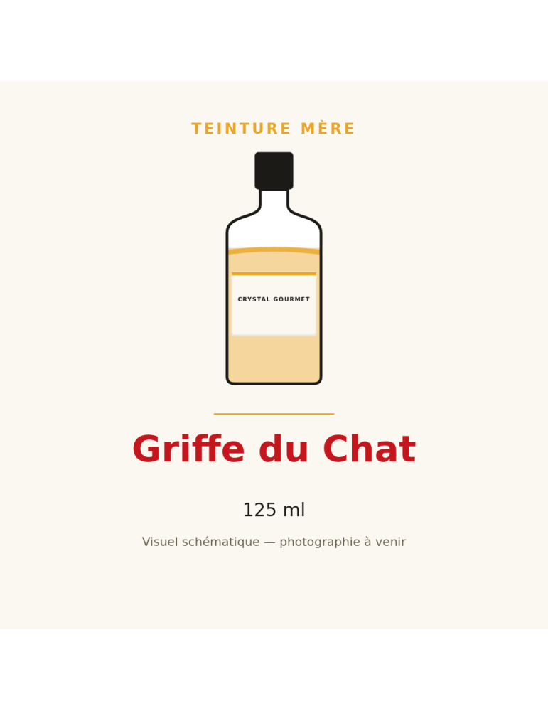 Teinture mère de Griffe du Chat (Uncaria tomentosa) - 125 ml