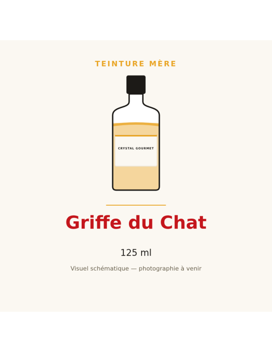 Teinture mère de Griffe du Chat (Uncaria tomentosa) - 125 ml