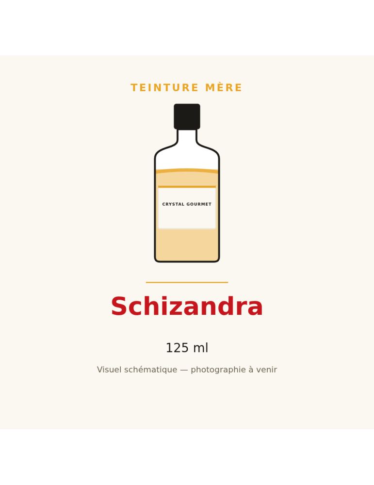 Teinture mère de Schizandra (Schisandra chinensis) - 125 ml