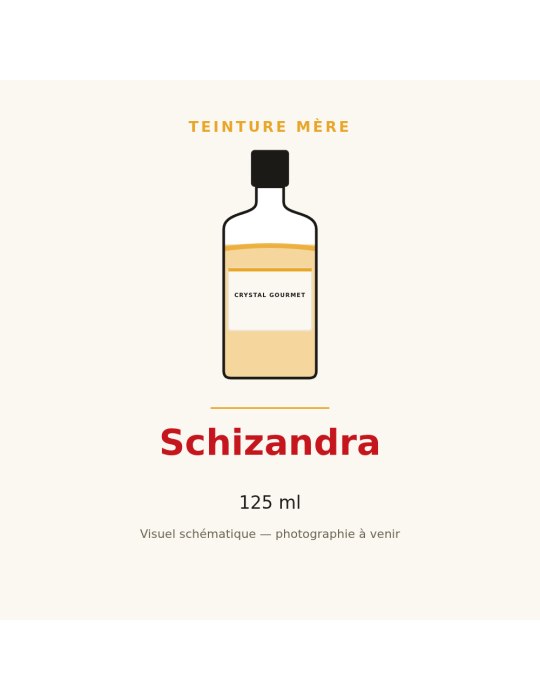 Teinture mère de Schizandra (Schisandra chinensis) - 125 ml