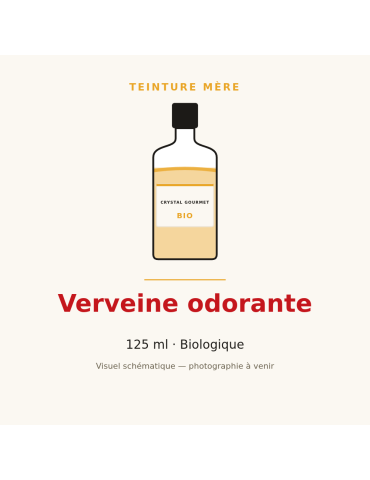 Teinture mère de Verveine odorante bio - 125 ml