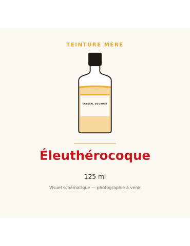 Teinture mère d'Éleuthérocoque - 125 ml
