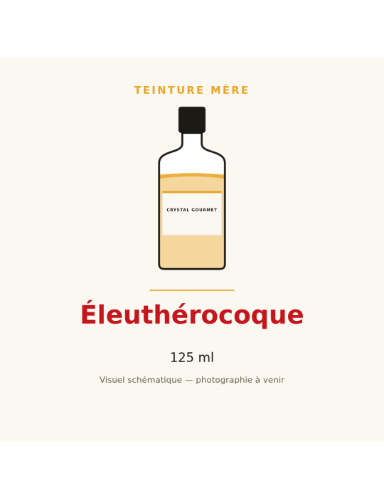 Teinture mère d'Éleuthérocoque - 125 ml