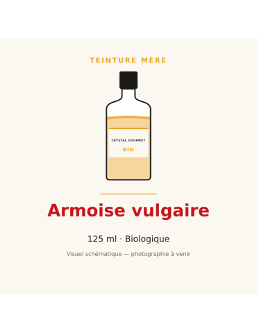 Teinture mère d'Armoise vulgaire bio - 125 ml