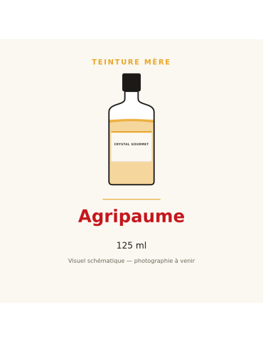 Teinture mère d'Agripaume - 125 ml