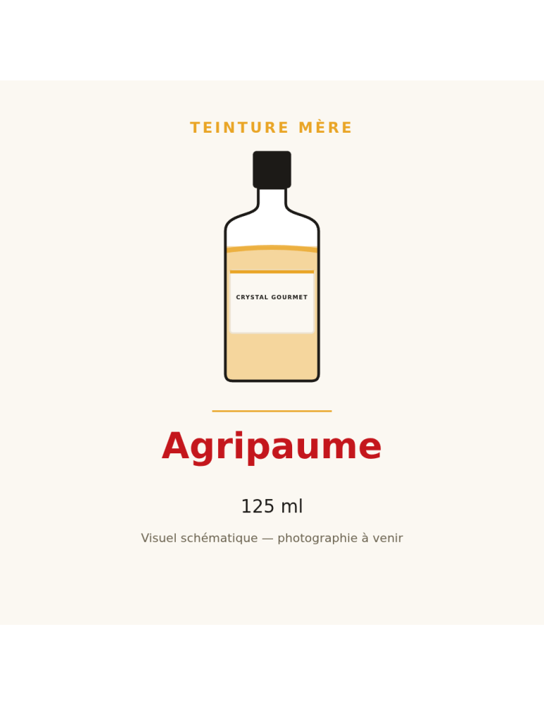 Teinture mère d'Agripaume - 125 ml