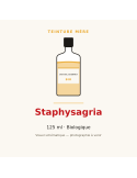 Teinture mère de Staphysagria bio - 125 ml