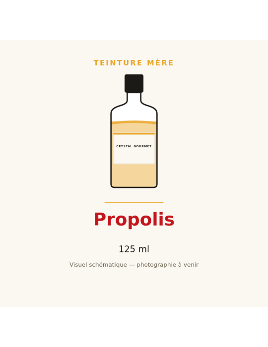 Teinture mère de Propolis - 125 ml
