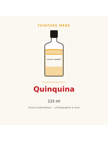 Teinture mère de Quinquina rouge (Cinchona pubescens) - 125 ml