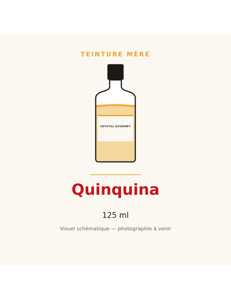 Teinture mère de Quinquina rouge (Cinchona pubescens) - 125 ml