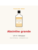 Teinture mère d'Absinthe grande bio - 125 ml