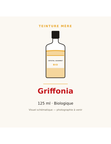 Teinture mère de Griffonia bio (Griffonia simplicifolia) - 125 ml
