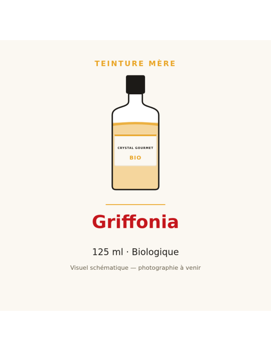 Teinture mère de Griffonia bio (Griffonia simplicifolia) - 125 ml