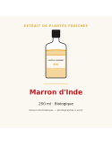 Extrait de plantes fraîches de Marron d'Inde bio - 250 ml