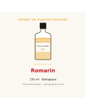 Extrait de plantes fraîches de Romarin bio - 250 ml