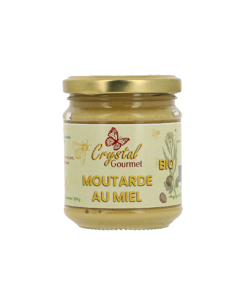 Moutarde au miel Bio 200g