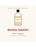Extrait de plantes fraîches de Bambou tabashir bio - 250 ml