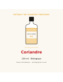 Extrait de plantes fraîches de Coriandre bio - 250 ml