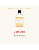 Extrait de plantes fraîches de Curcuma bio - 250 ml