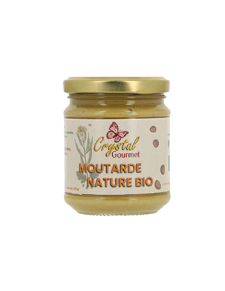 Moutarde nature Bio 200g