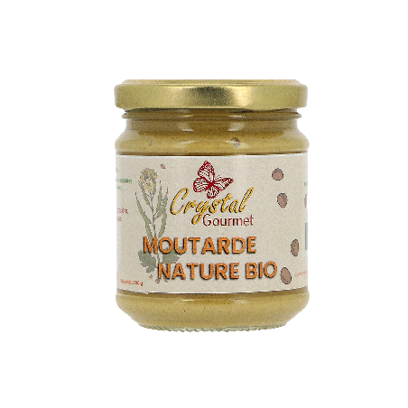 Moutarde nature Bio 200g