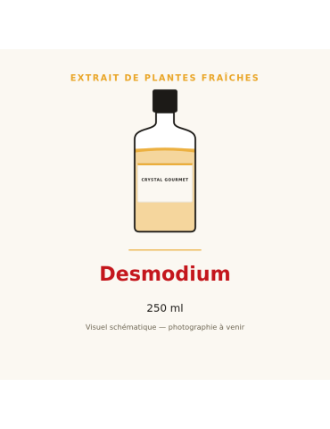 Extrait de plantes fraîches de Desmodium - 250 ml