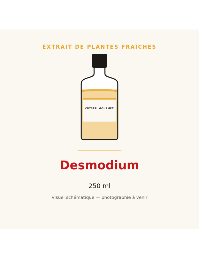 Extrait de plantes fraîches de Desmodium - 250 ml