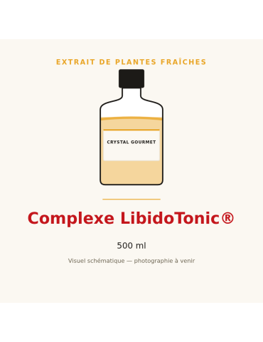 Complexe LibidoTonic® - 500 ml, extrait de plantes fraîches