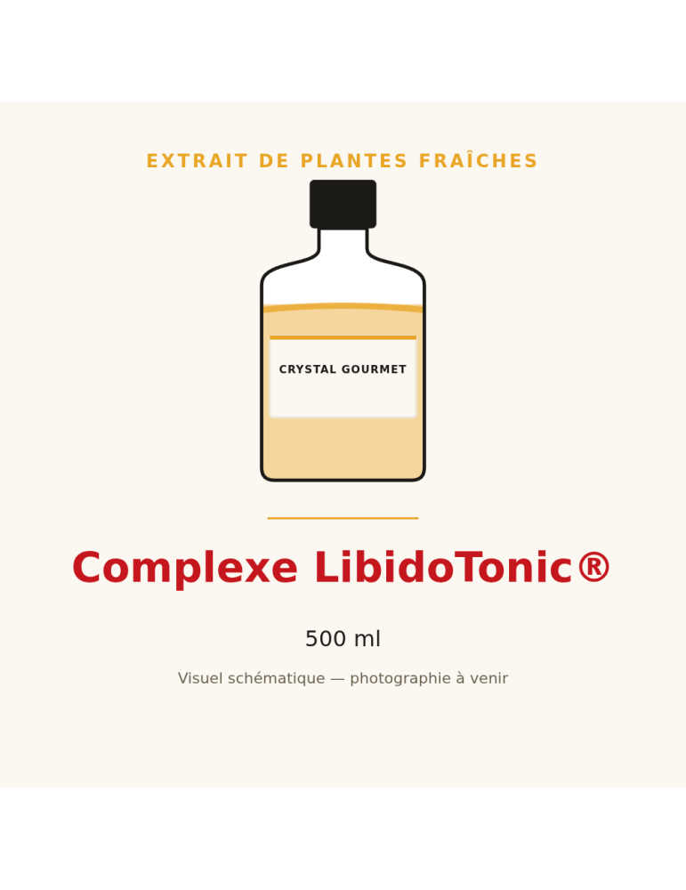 Complexe LibidoTonic® - 500 ml, extrait de plantes fraîches