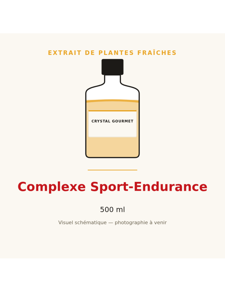 Complexe Sport-Endurance - extrait de plantes fraîches bio