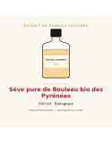 Sève pure de Bouleau bio des Pyrénées - 500 ml