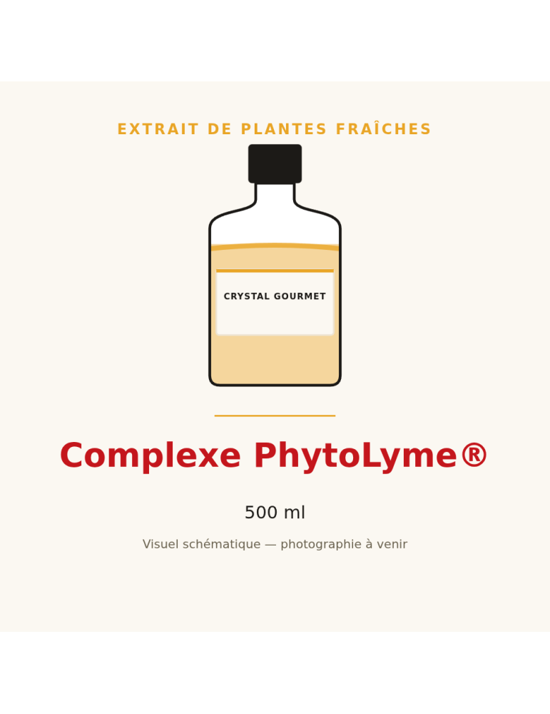 Complexe PhytoLyme ® - 500 ml, extrait de plantes fraîches