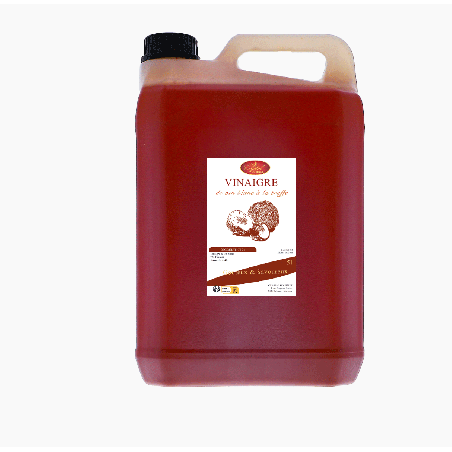 VINAIGRE DE VIN BLANC AROMATISE A LA TRUFFE - 5L