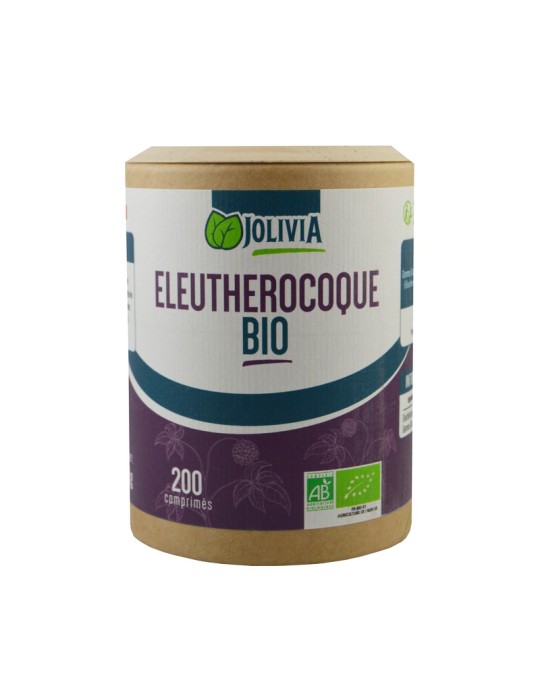 Eleuthérocoque Bio - 200 comprimés 200 mg | Crystal Gourmet