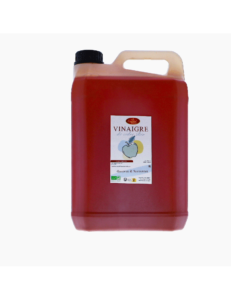 VINAIGRE DE CIDRE BIO - 5L