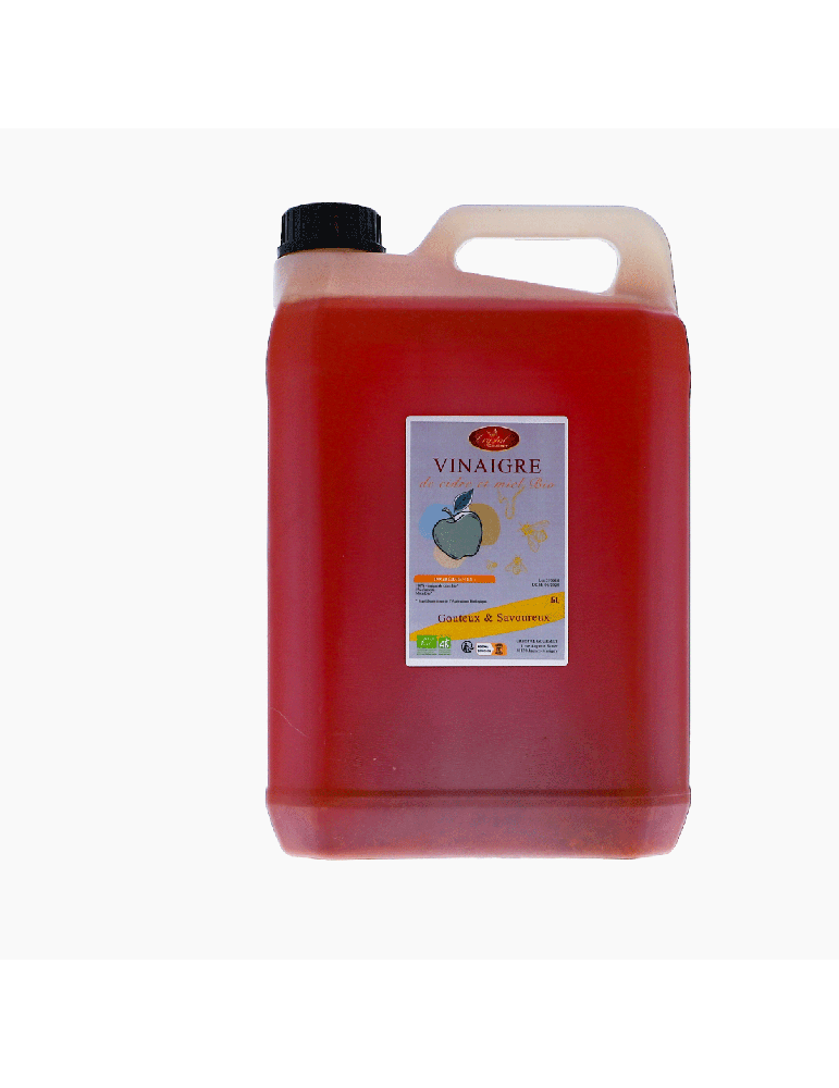 Vinaigre de Cidre au Miel Bio - 5 litres