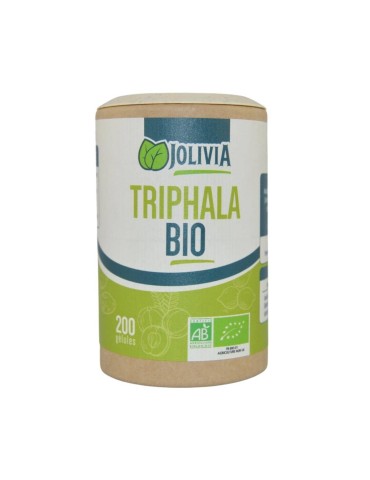 Triphala Bio - 200 Gélules 250 mg | Crystal Gourmet