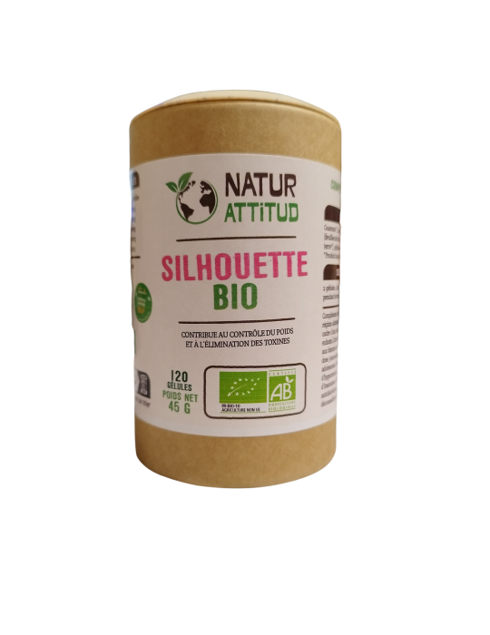 Silhouette Bio - 120 Gélules 375 mg | Crystal Gourmet