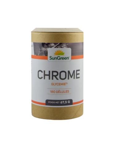 Chrome - 180 Gélules Végétales | Crystal Gourmet
