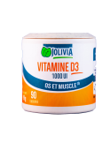 Vitamine D3 1000 UI - 90 Capsules | Crystal Gourmet