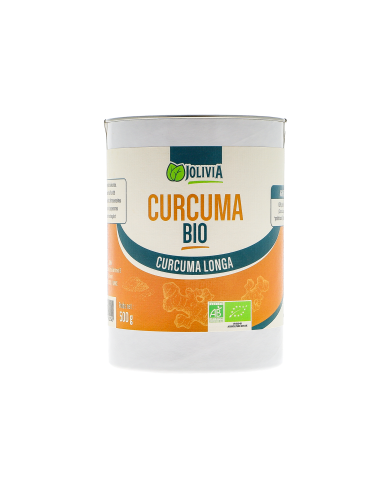 Curcuma Longa Bio en Poudre - 500 g | Crystal Gourmet