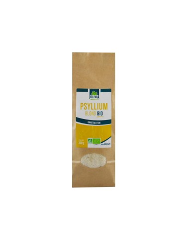 Psyllium Blond Bio - Téguments 100% - 200 g | Crystal Gourmet